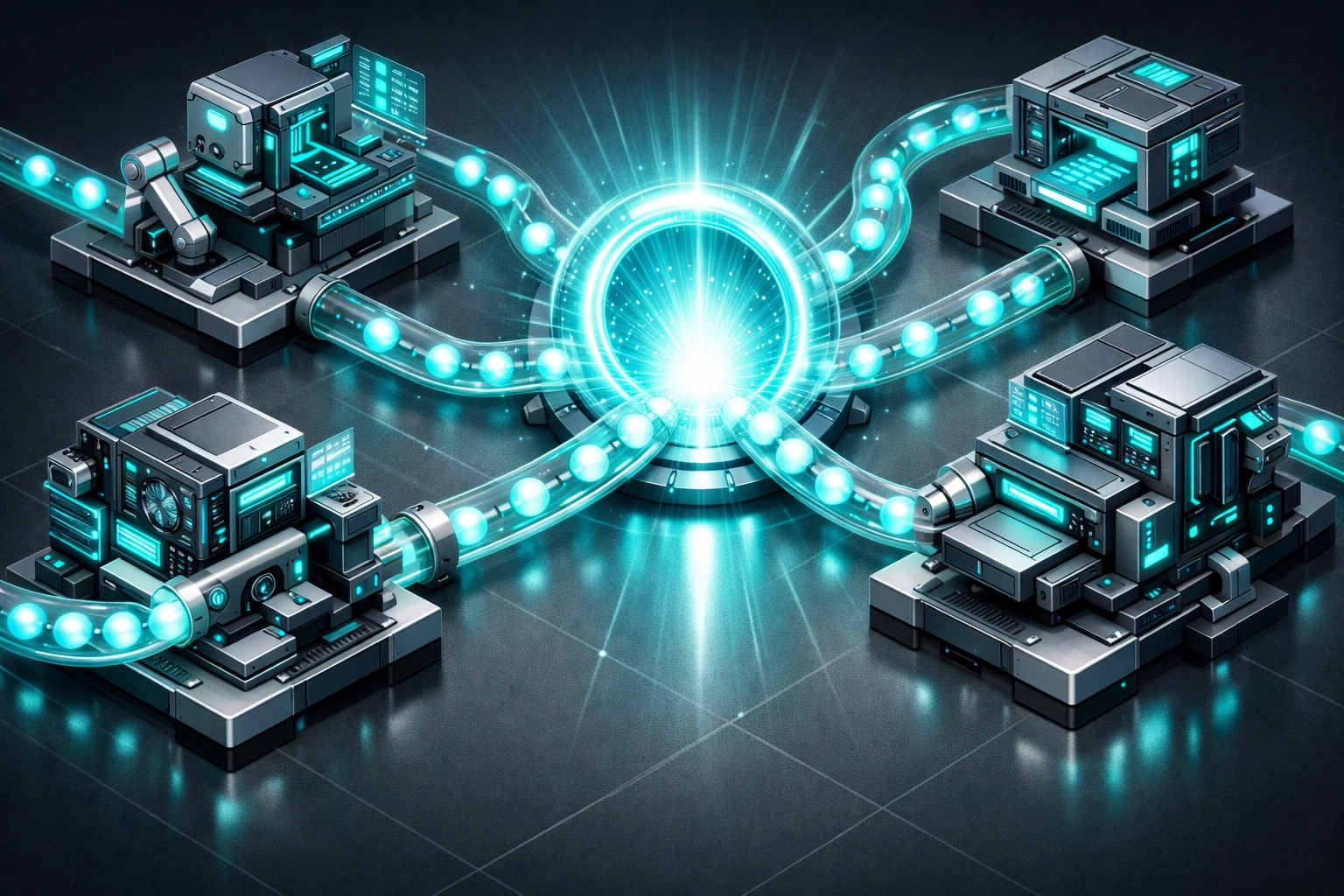 Automated digital marketing workflow demonstrating AI integration for streamlined lead generation.