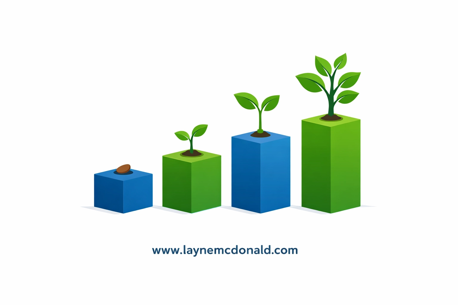 Staircase with growing plants symbolizing a healthy leadership pipeline and mentoring in a church setting.