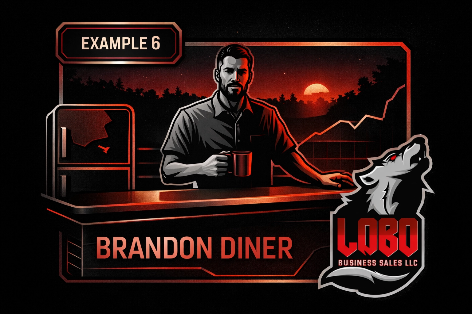 Brandon diner kitchen with broken cooler illustrating restaurant owner exhaustion and thin margins