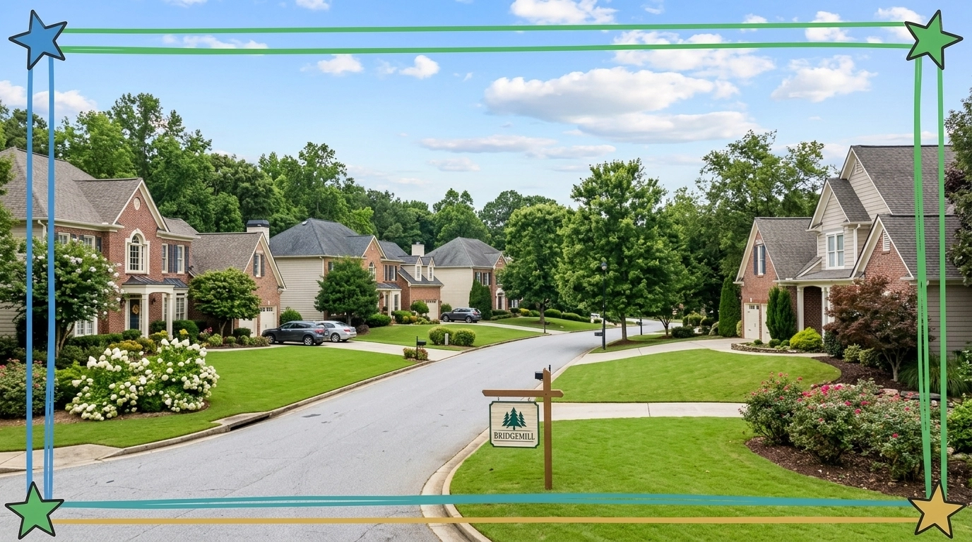 Bridgemill Neighborhood Street