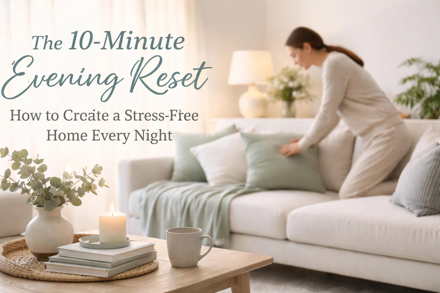 [HERO] The 10-Minute Evening Reset: How to Create a Stress-Free Home Every Night