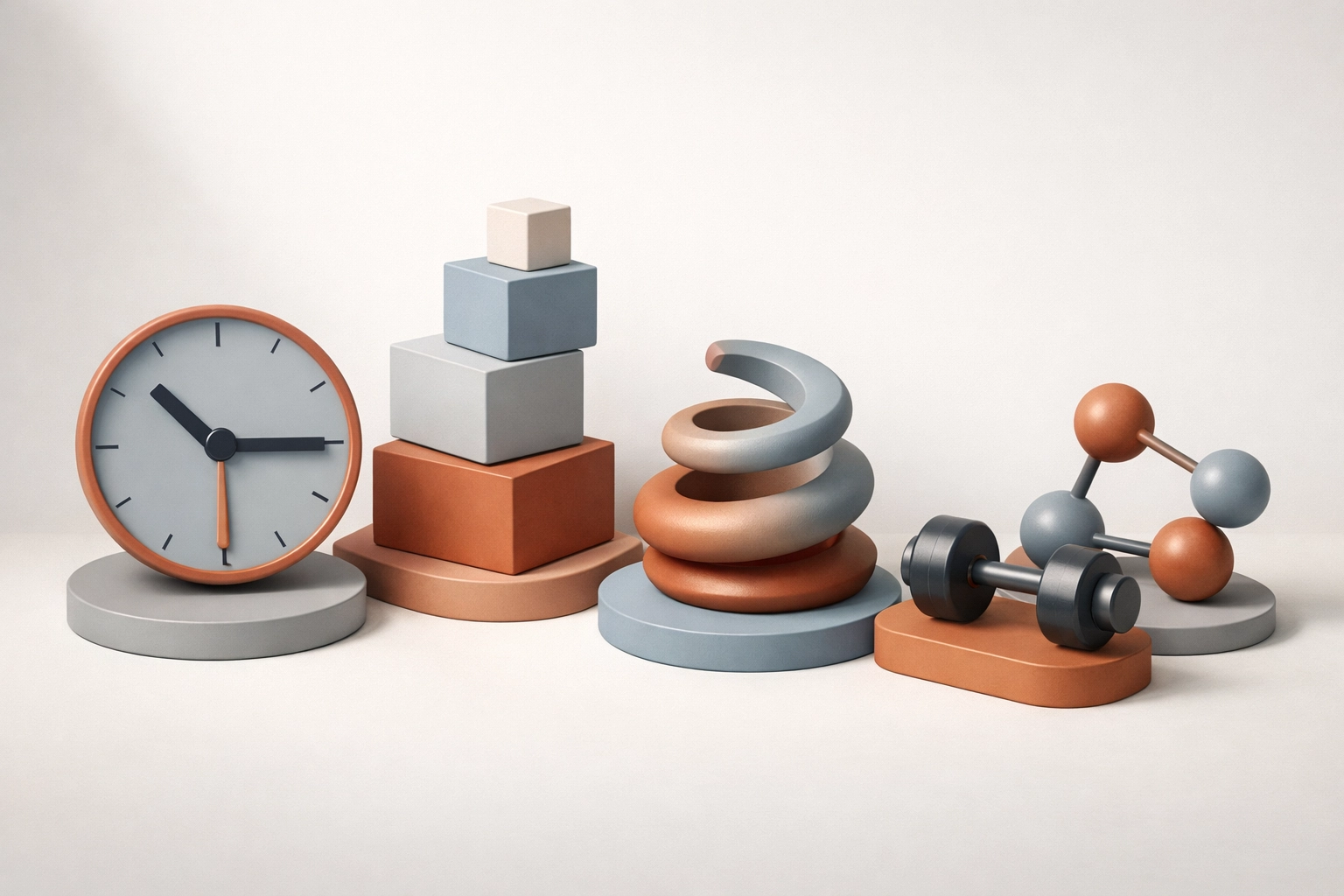 Five training variables including tempo, volume, range of motion, load and frequency