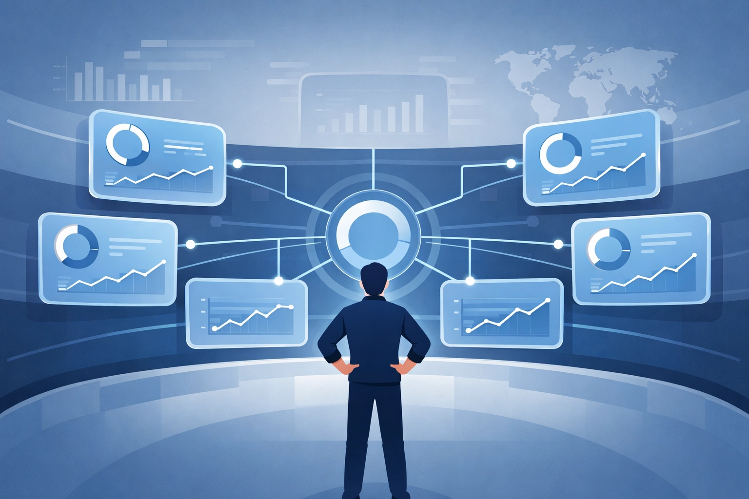 Agency command center dashboard for managing and scaling multiple political digital advertising campaigns.