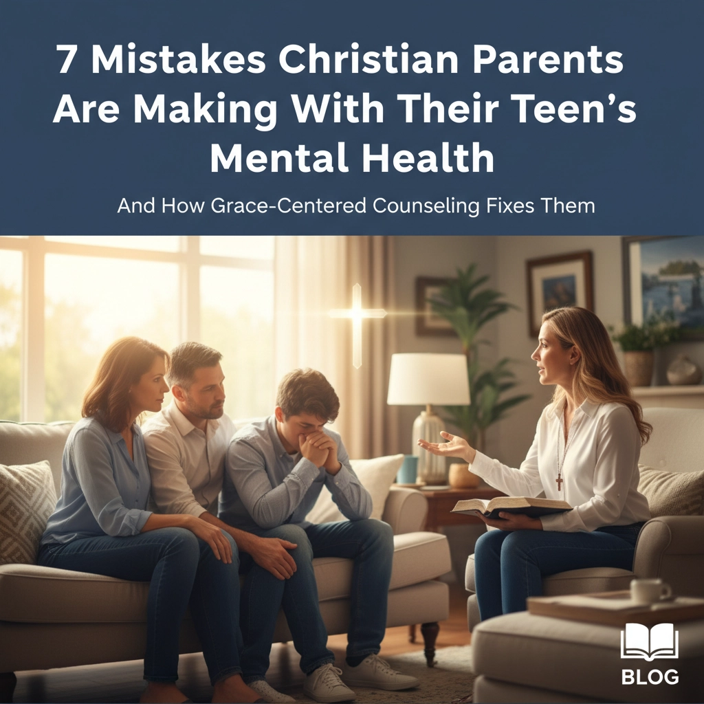 7 Mistakes Christian Parents Are Making With Their Teen&#39;s Mental Health (And How Grace-Centered Counseling Fixes Them)