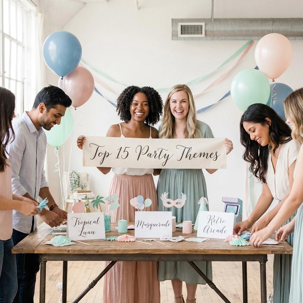 Top 15 Most Popular Party Themes: Concepts, Costs & Why Everyone Loves Them