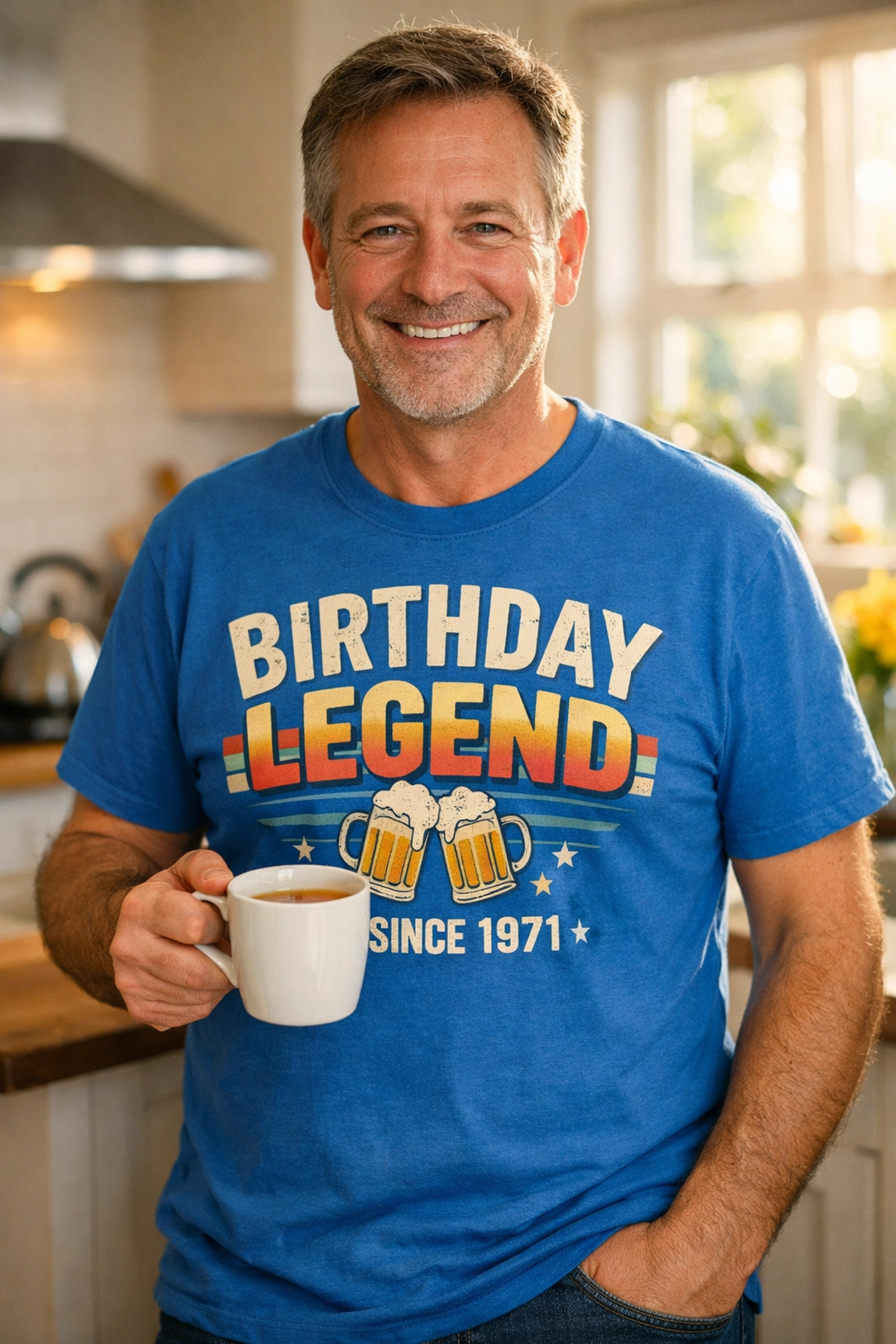 Funny 40th birthday t-shirts UK - celebrating with a milestone gift