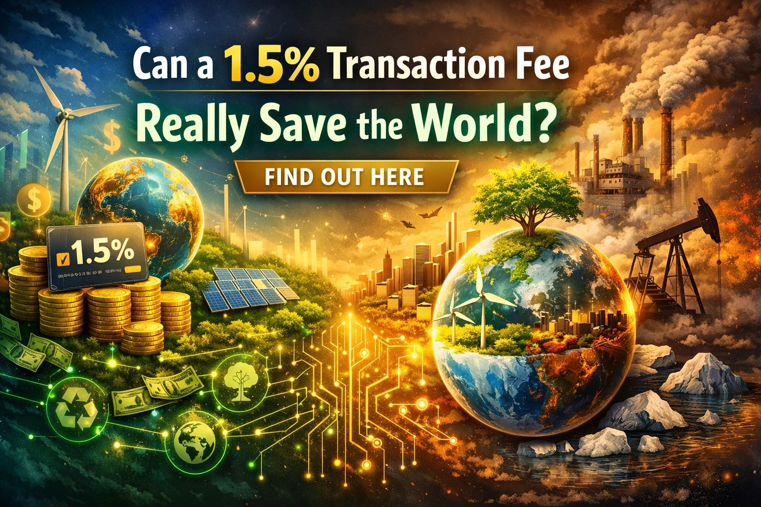 [HERO] Can a 1.5% Transaction Fee Really Save the World? Find Out Here
