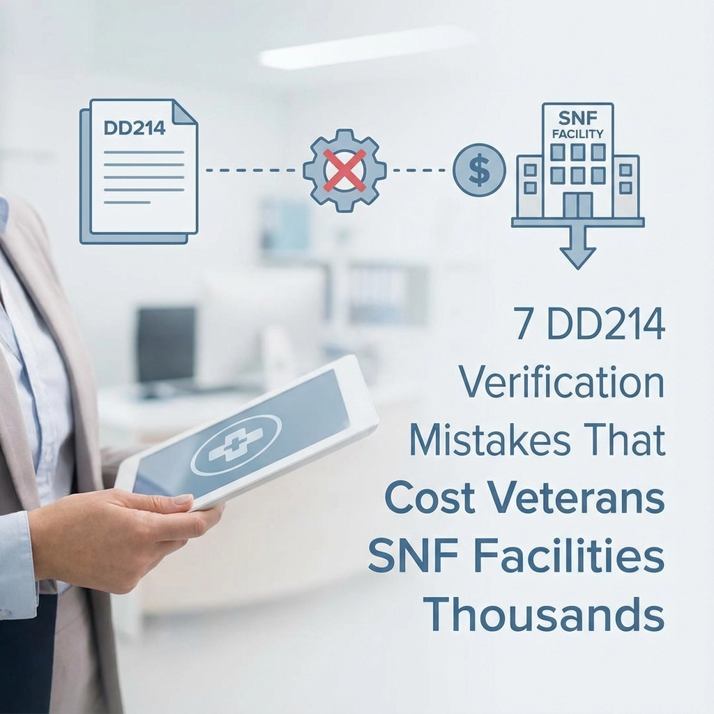 DD214 verification for Veterans SNF admissions using Smart Admissions