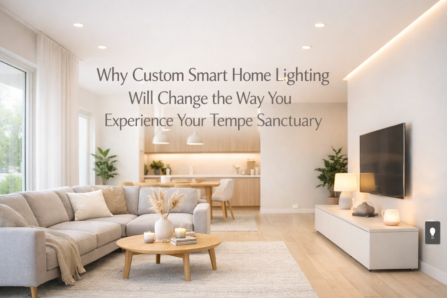 [HERO] Why Custom Smart Home Lighting Will Change the Way You Experience Your Tempe Sanctuary