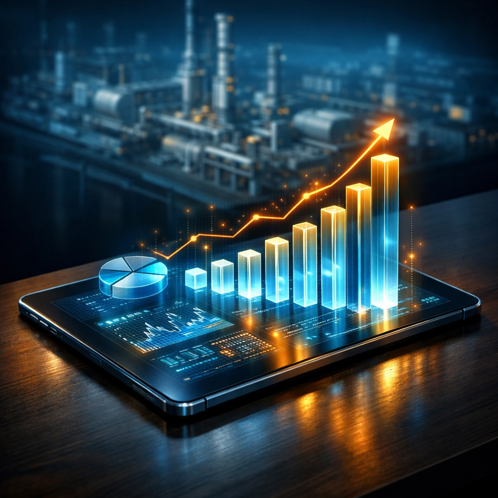 Graphiques de performance digitale et statistiques de croissance pour RIDA TS en octobre 2025.