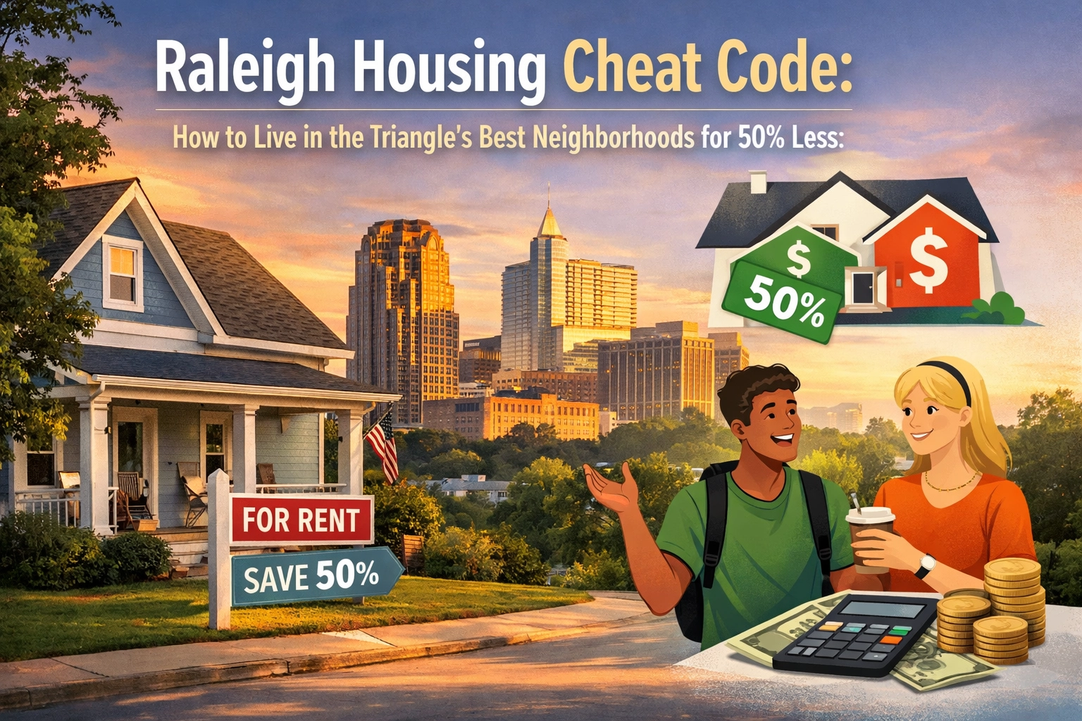 [HERO] Raleigh Housing Cheat Code: How to Live in the Triangle’s Best Neighborhoods for 50% Less