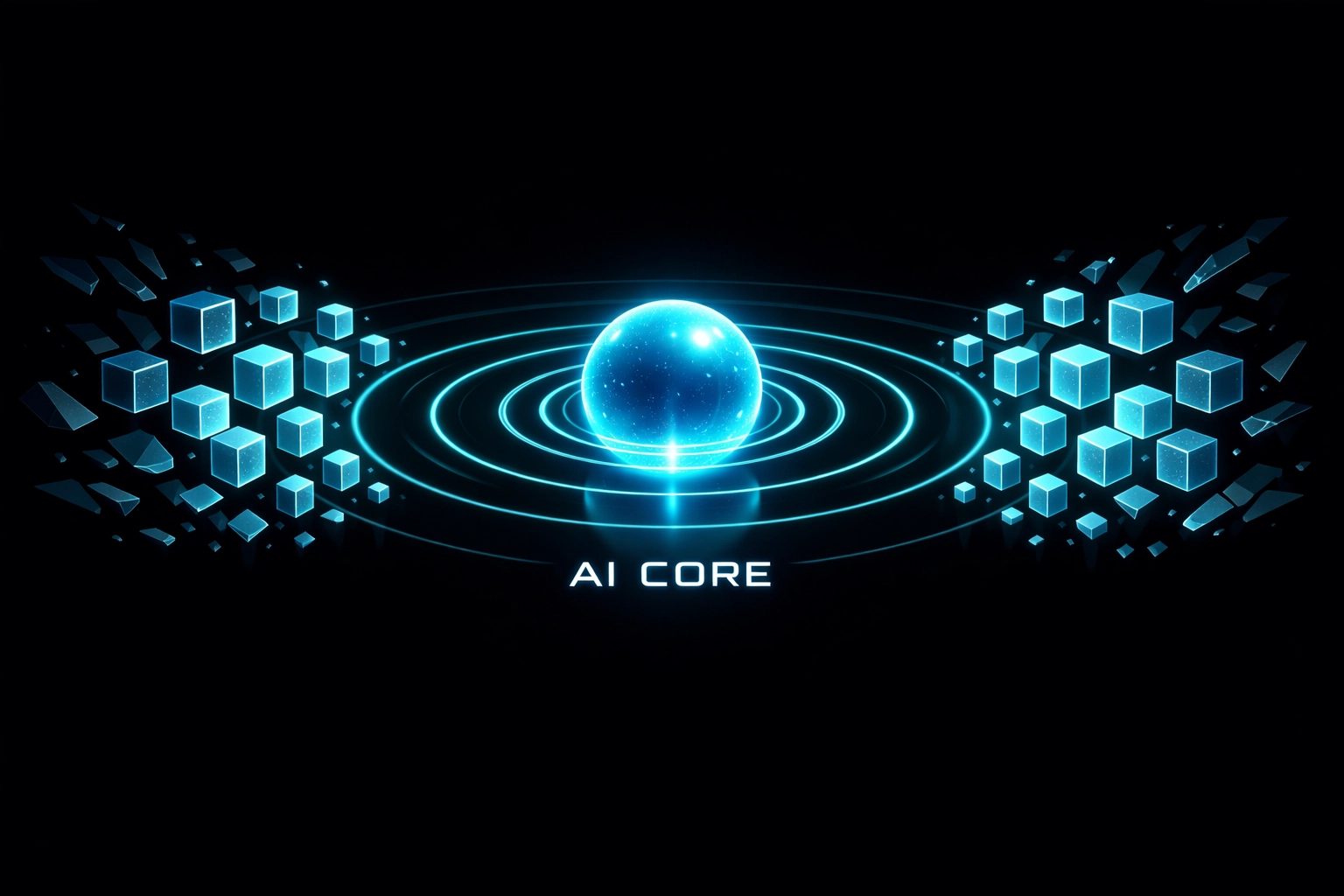 AI core processing data to generate automated accessibility reports and fix website compliance issues.