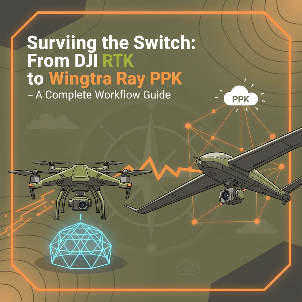 Surviving the Switch: How to Transition from RTK to PPK Workflows When Switching Drone Types