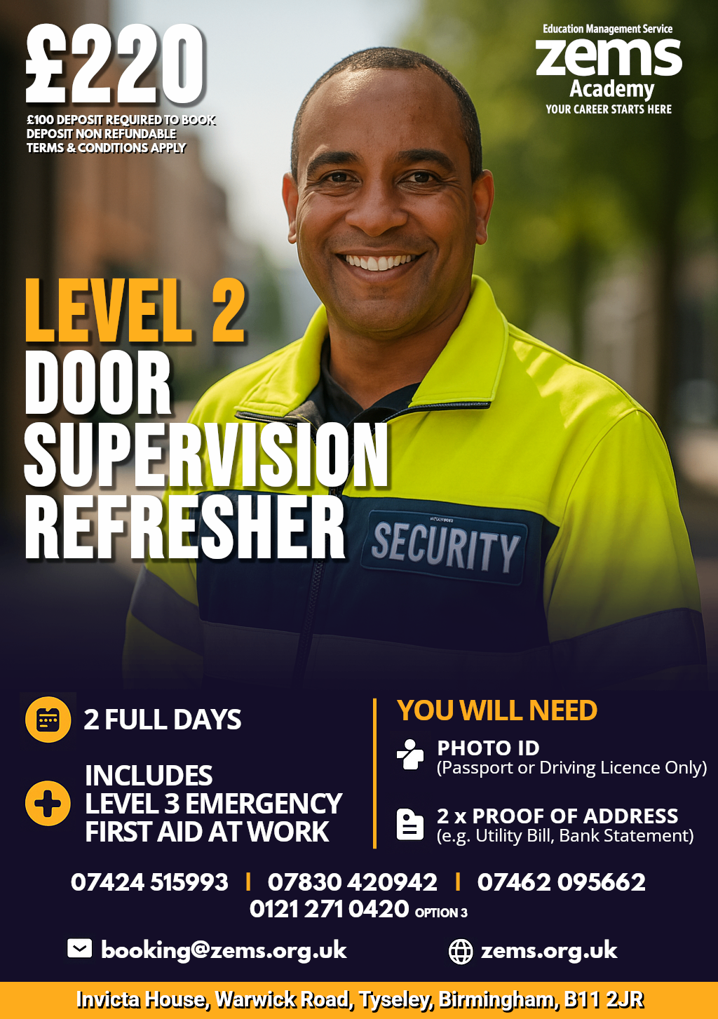 Door Supervision Refresher