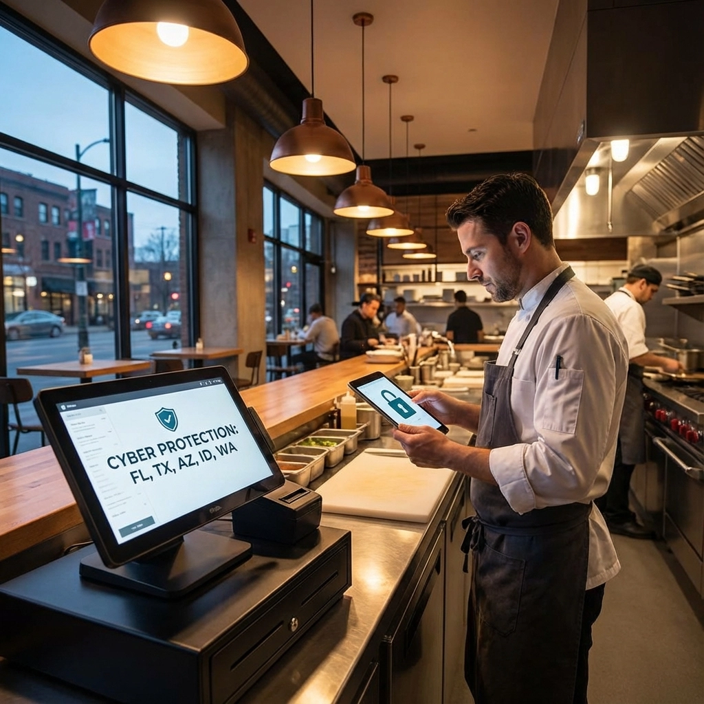 Stop Losing Money to Hackers: The Ultimate Guide to Restaurant Cyber Protection in FL, TX, AZ, ID &amp; WA