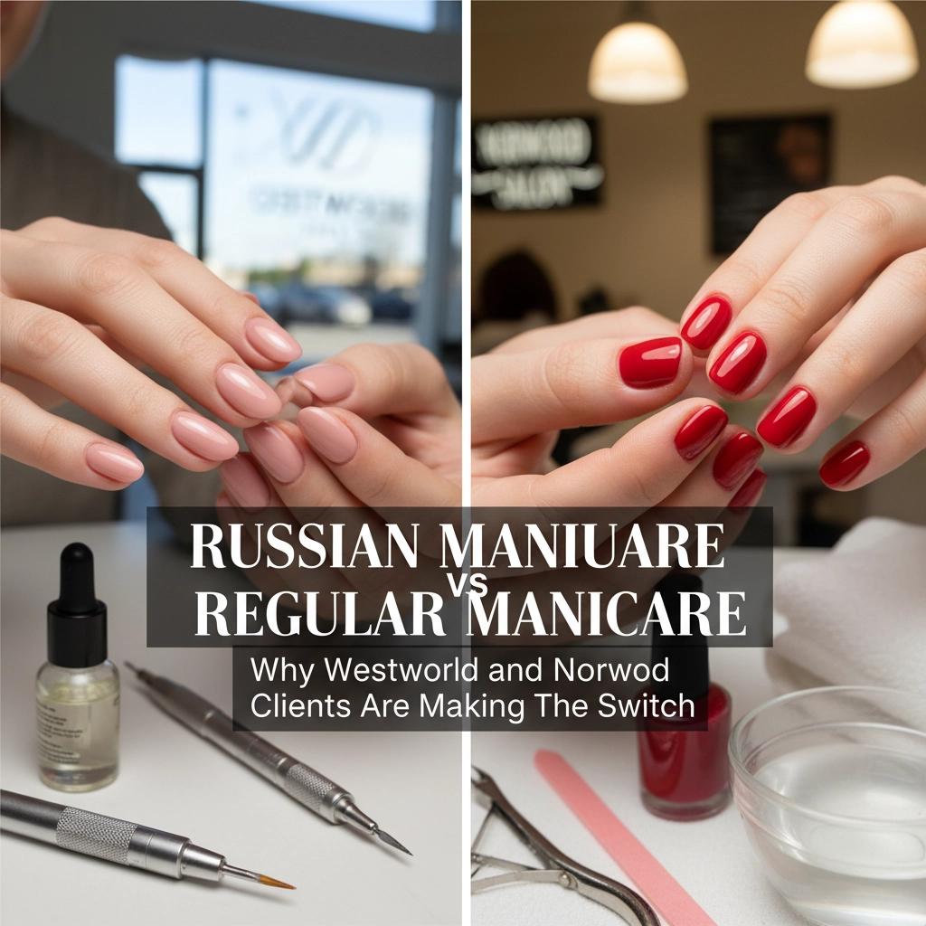 Russian Manicure vs Regular Manicure: Why Westwood and Norwood Clients Are Making the Switch