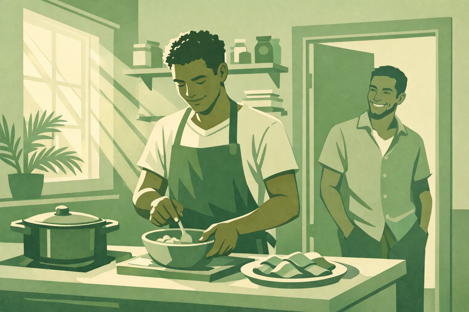 Haitian gay entrepreneur building catering business in Miami after gaining asylum