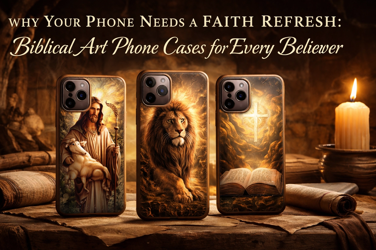 [HERO] Why Your Phone Needs a Faith Refresh: Biblical Art Phone Cases for Every Believer
