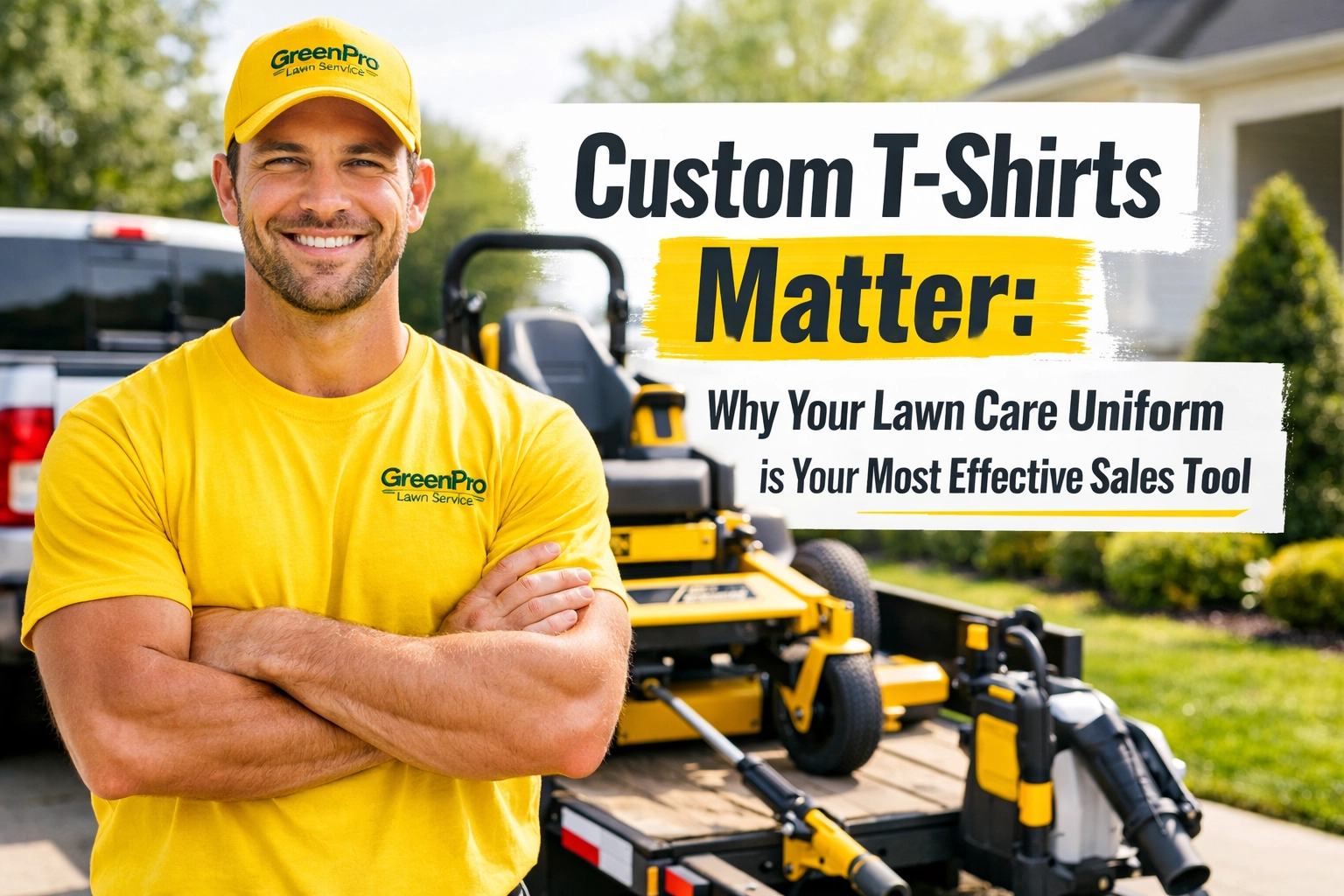 [HERO] Custom T-Shirts Matter: Why Your Lawn Care Uniform is Your Most Effective Sales Tool
