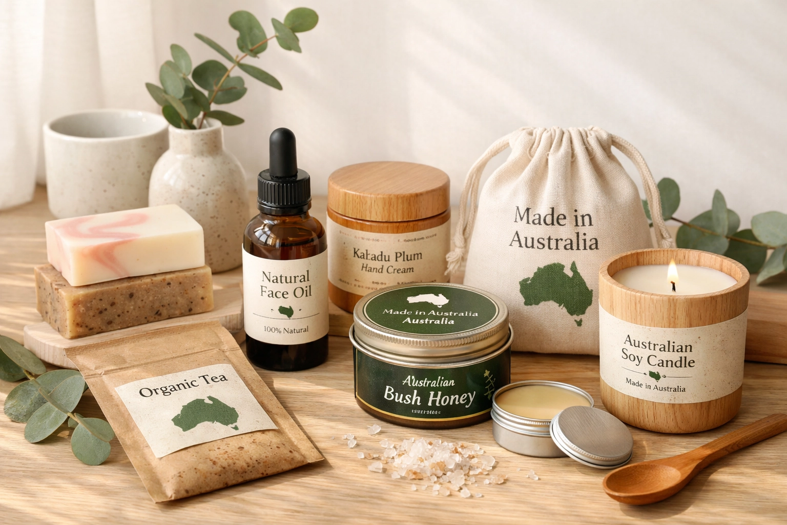 Australian-made wholesale products from local suppliers including homewares and artisan goods
