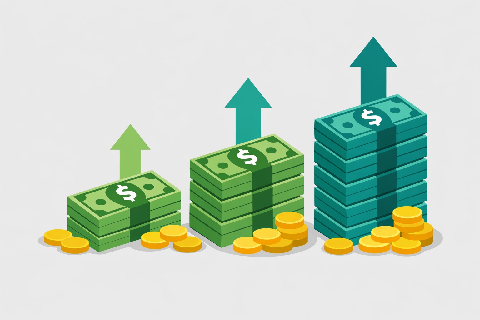 Growing tax refund illustration showing increased 2026 standard deduction amounts