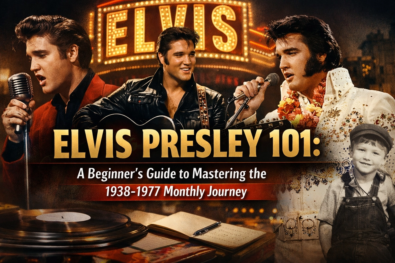 Elvis Presley 101: A Beginner’s Guide to Mastering the 1938-1977 Monthly Journey
