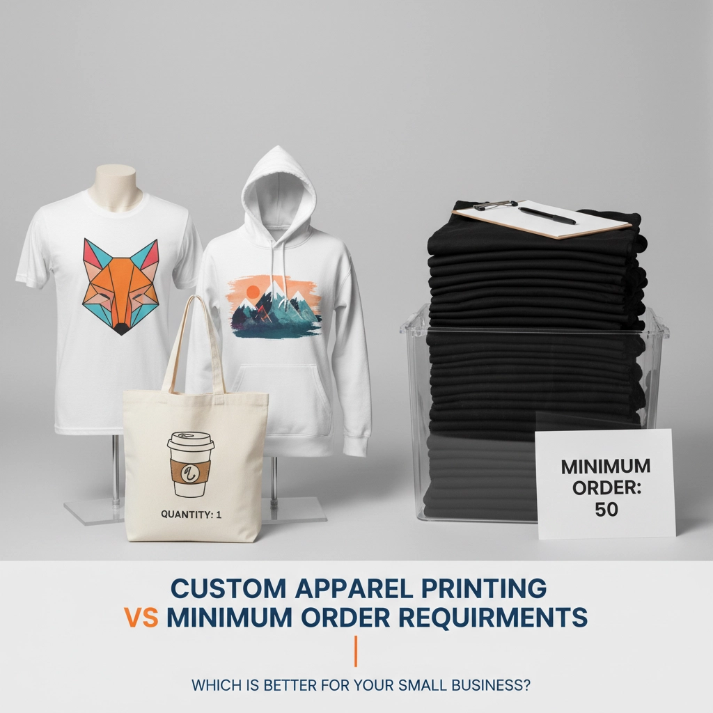 Custom Apparel Printing Vs Minimum Order Requirements: Which Is Better For Your Small Business?