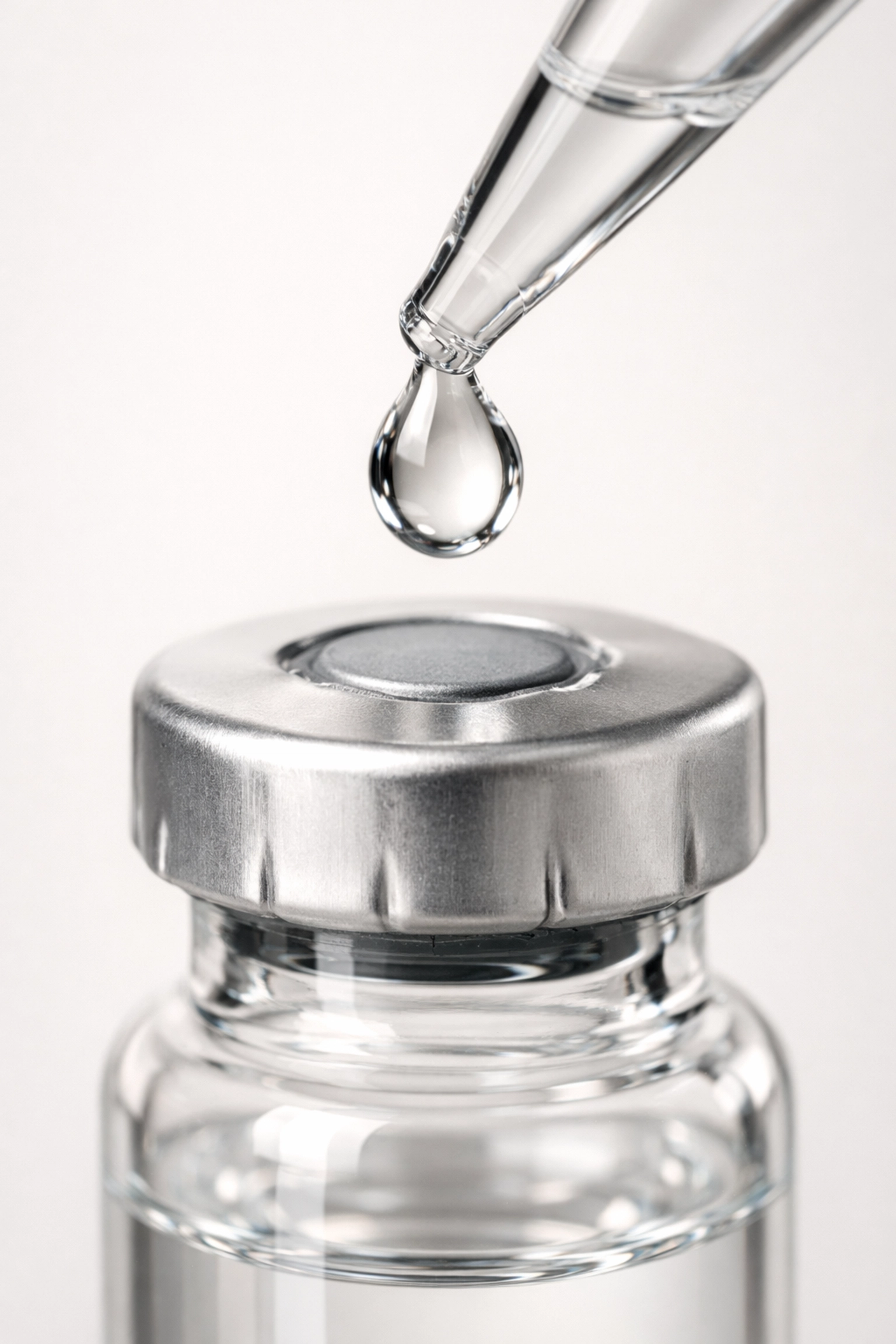 Macro view of high-purity Retatrutide peptide highlighting scientific-grade quality and dosing accuracy.