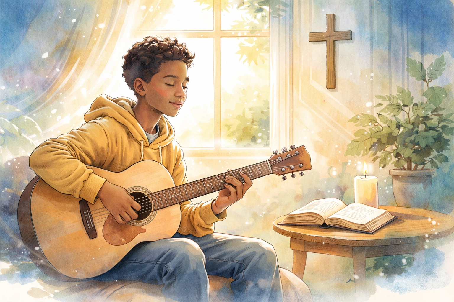 [HERO] Instruments for Peace: How Music Helps ADHD Brains Find Calm (and How Prayer Deepens It)