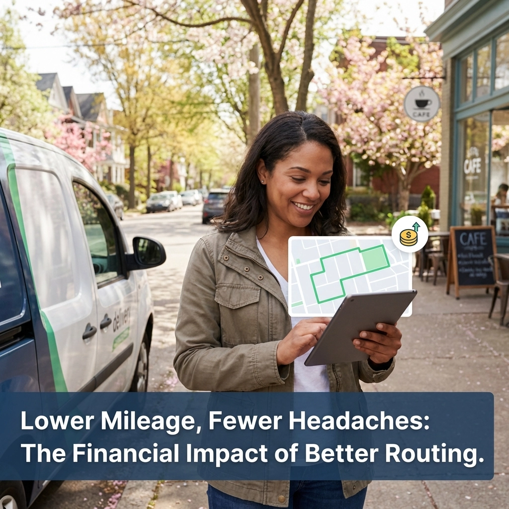 Lower Mileage, Fewer Headaches: The Financial Impact of Better Routing.