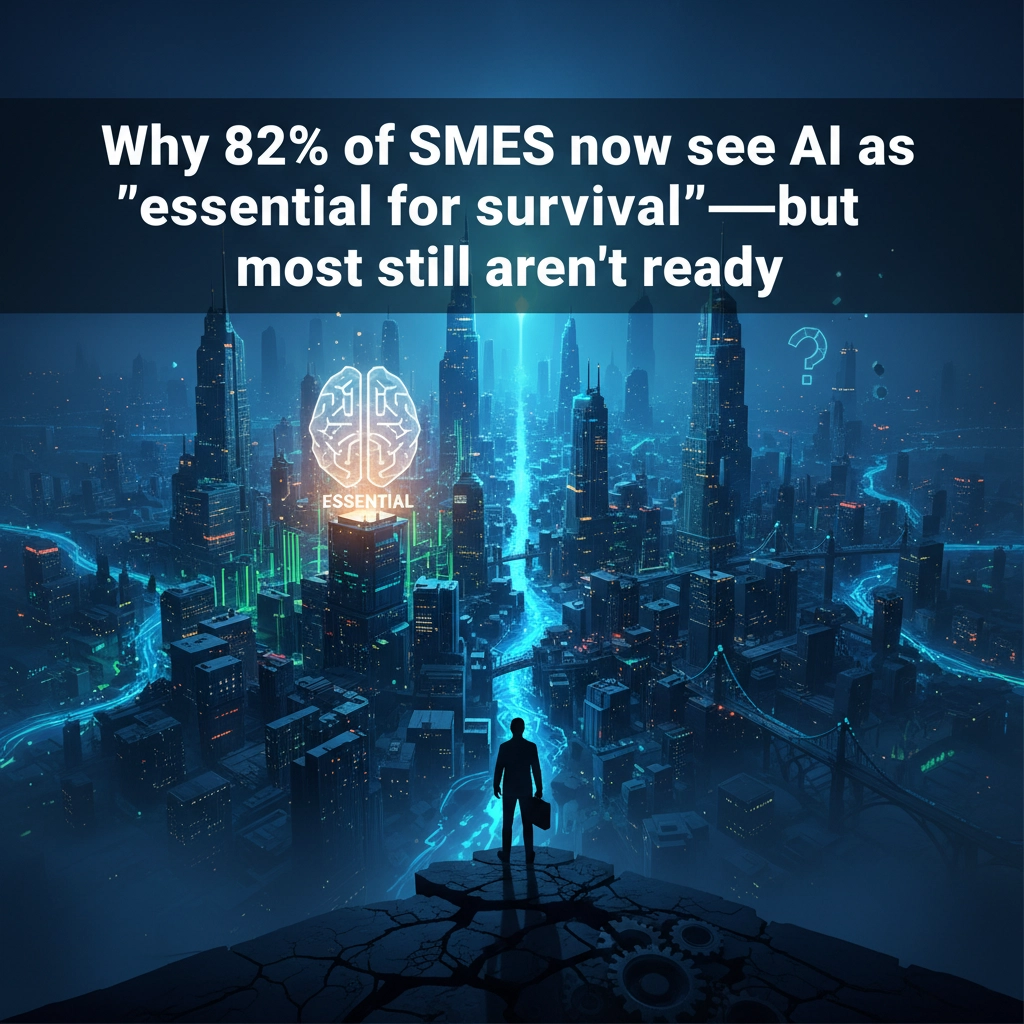 Why 82% of SMEs now see AI as "essential for survival", but most still aren't ready