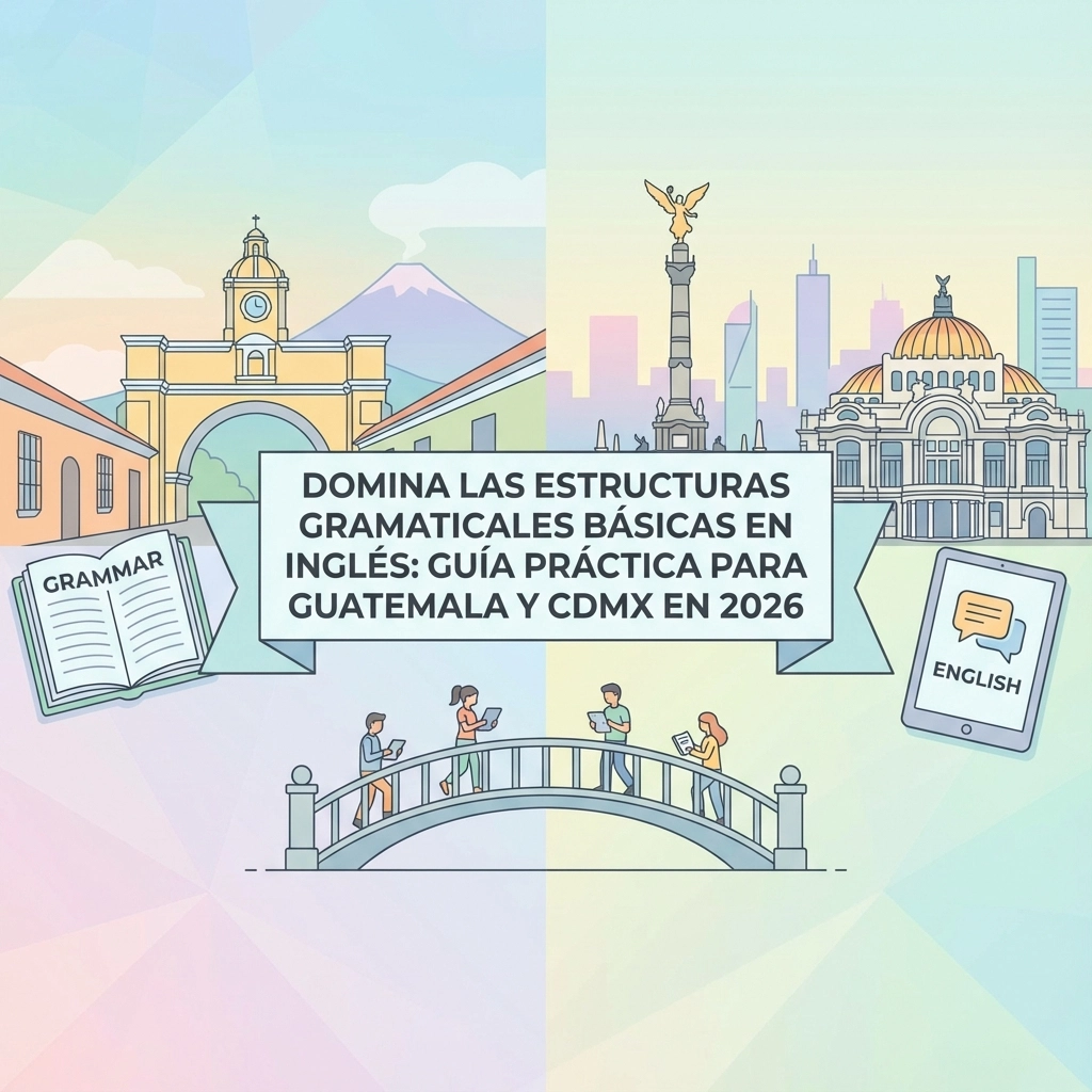 Domina las Estructuras Gramaticales Básicas en Inglés: Guía Práctica Para Guatemala y CDMX en 2026