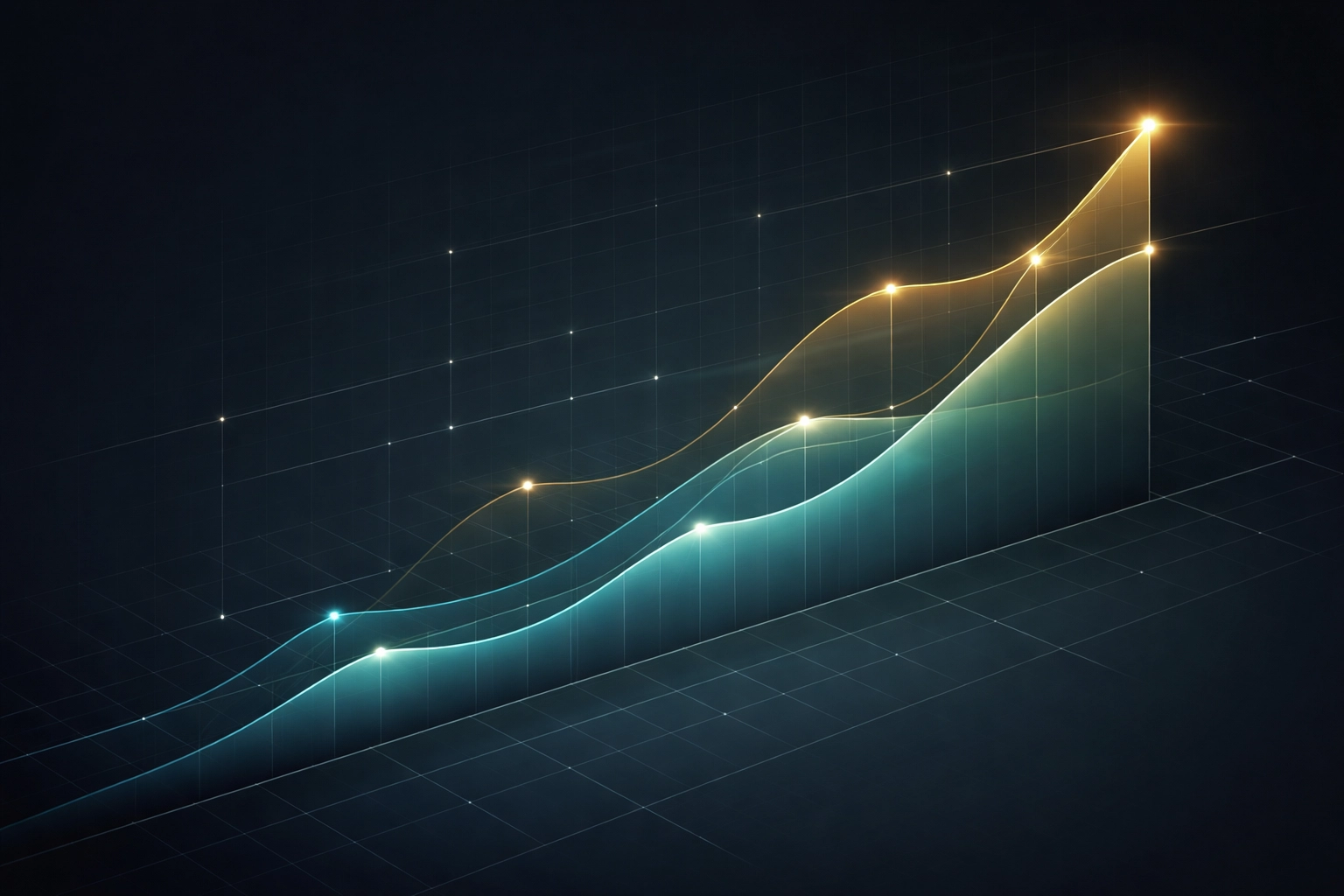 Modern chart illustrating improved risk-adjusted returns of the 40/30/30 portfolio investment strategy
