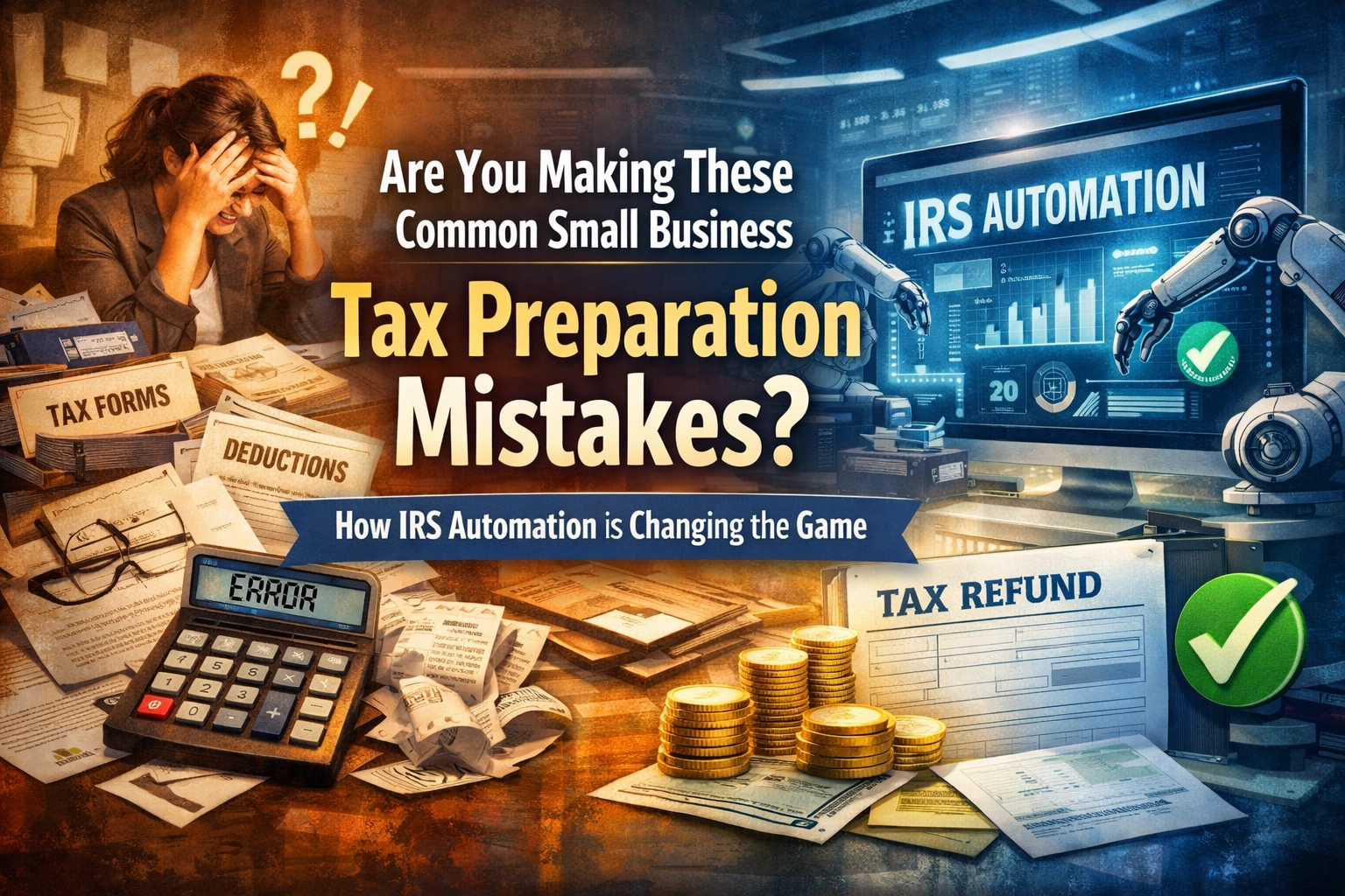 [HERO] Are You Making These Common Small Business Tax Preparation Mistakes? How IRS Automation is Changing the Game