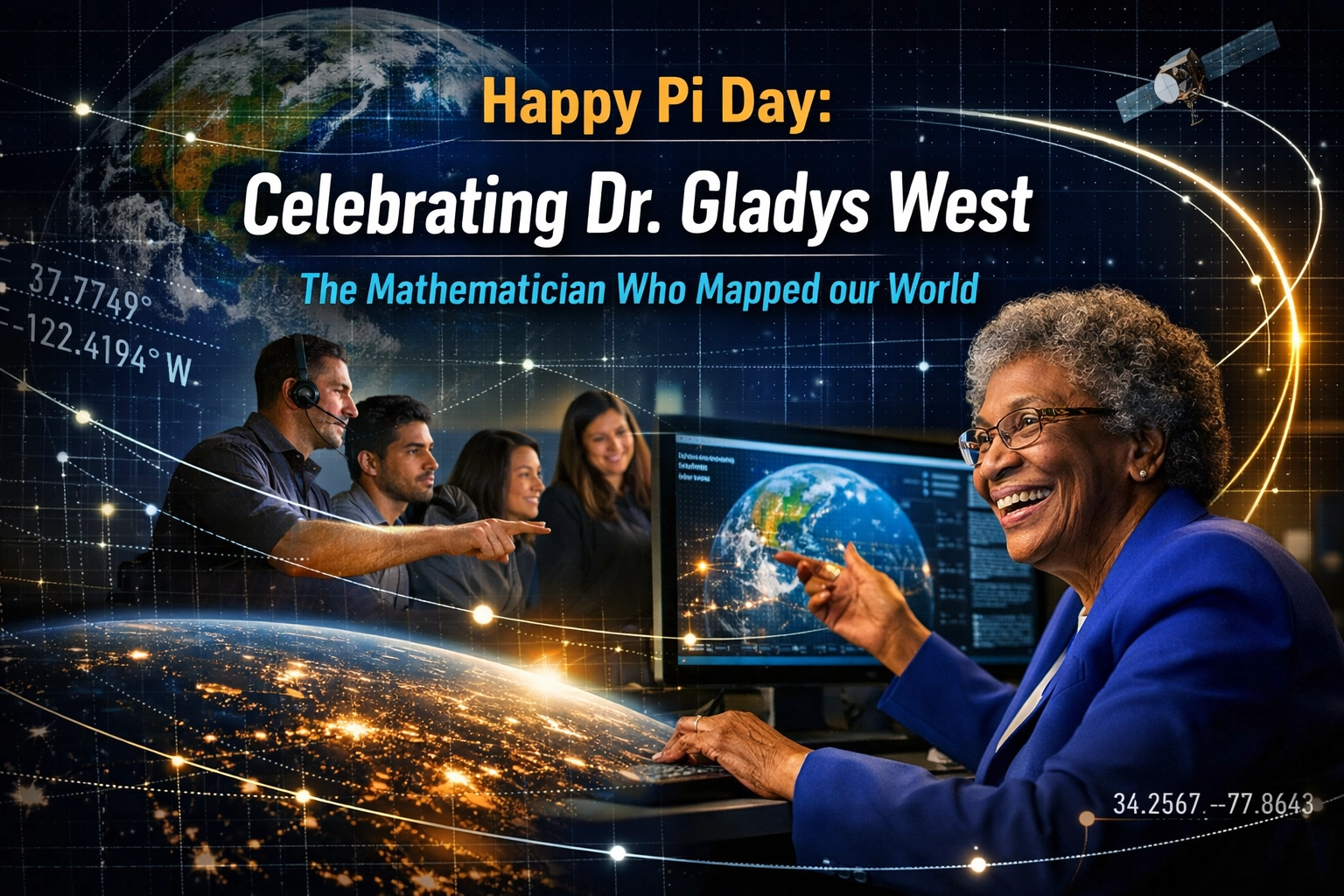 [HERO] Happy Pi Day: Celebrating Dr. Gladys West, the Mathematician Who Mapped our World
