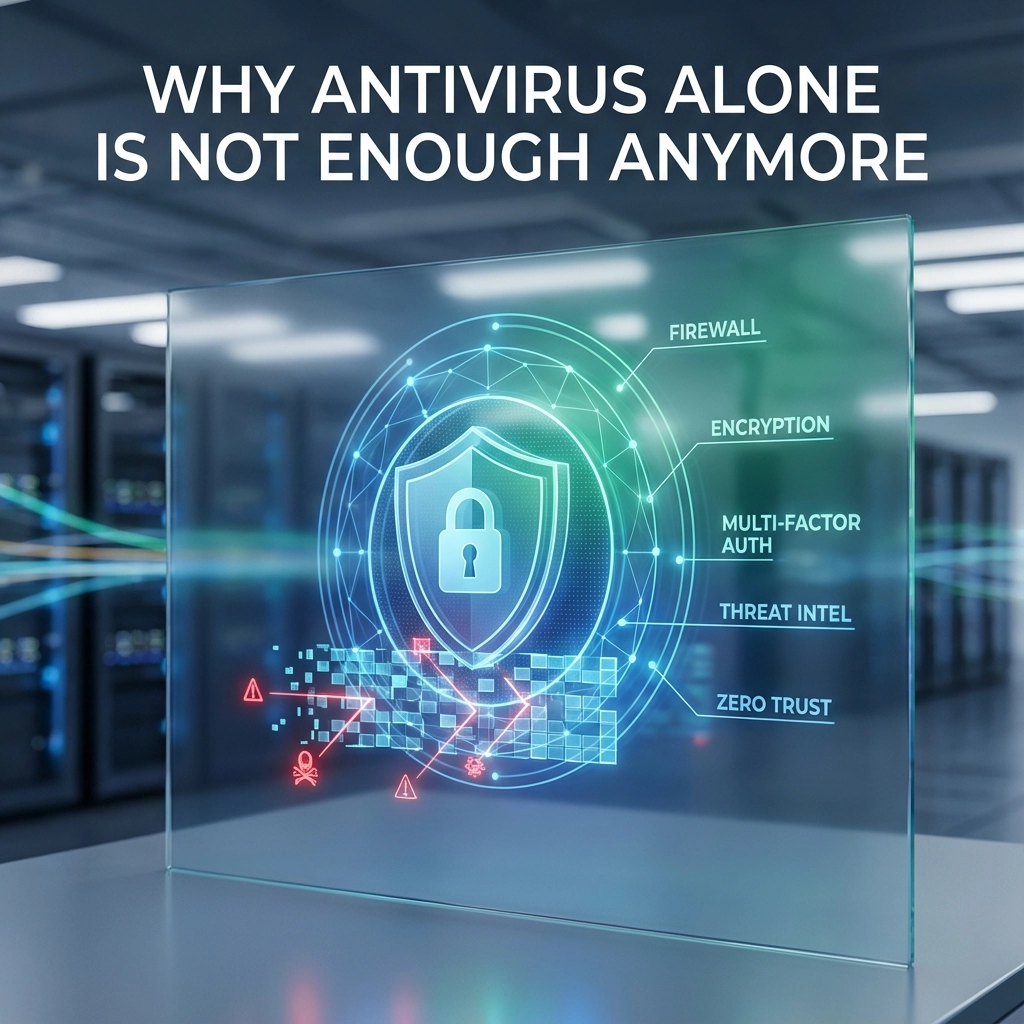 Why Antivirus Alone Is Not Enough Anymore