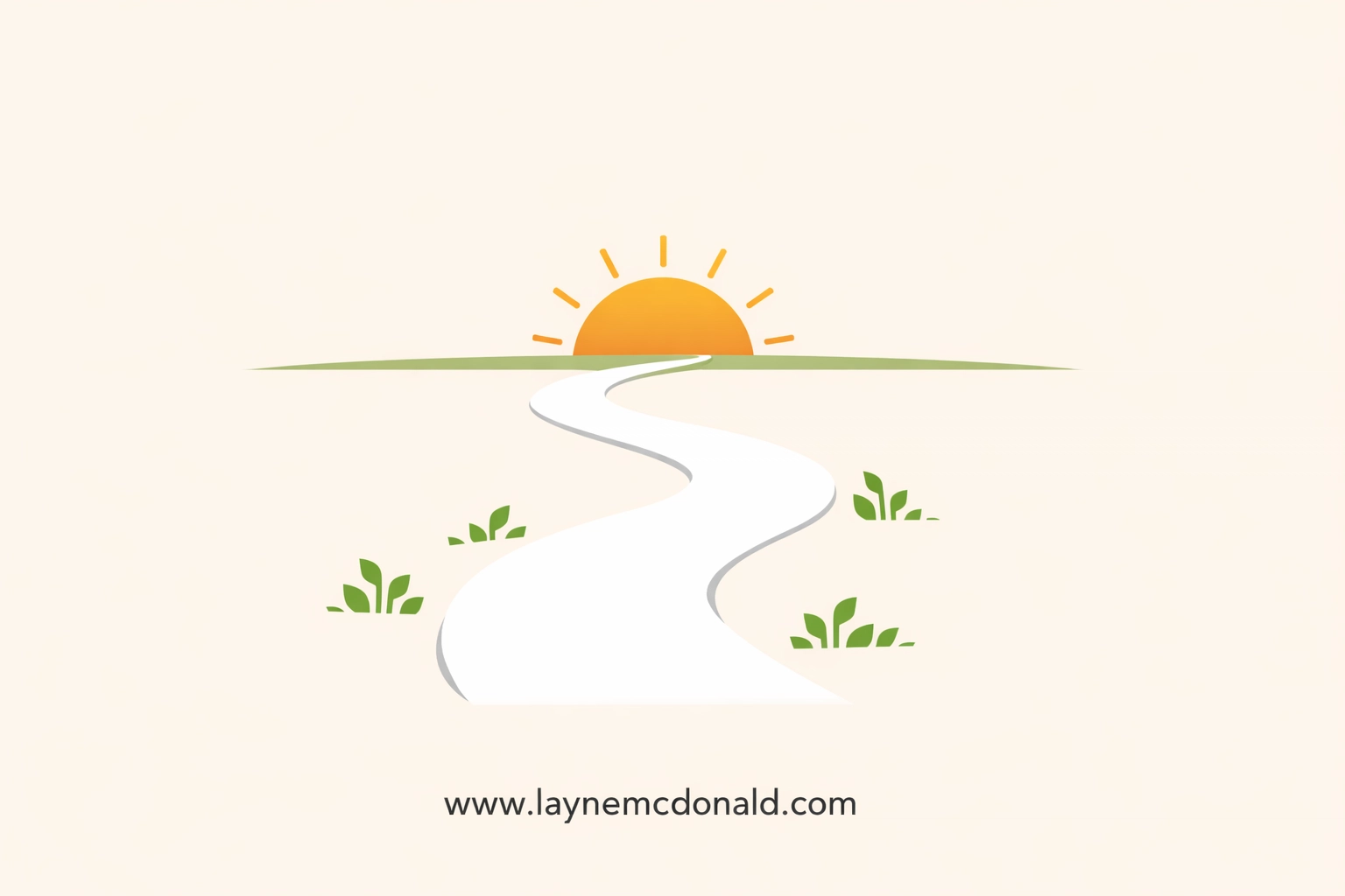 A winding path leading to a sunrise, representing the journey of self-growth and leadership in media ministry.