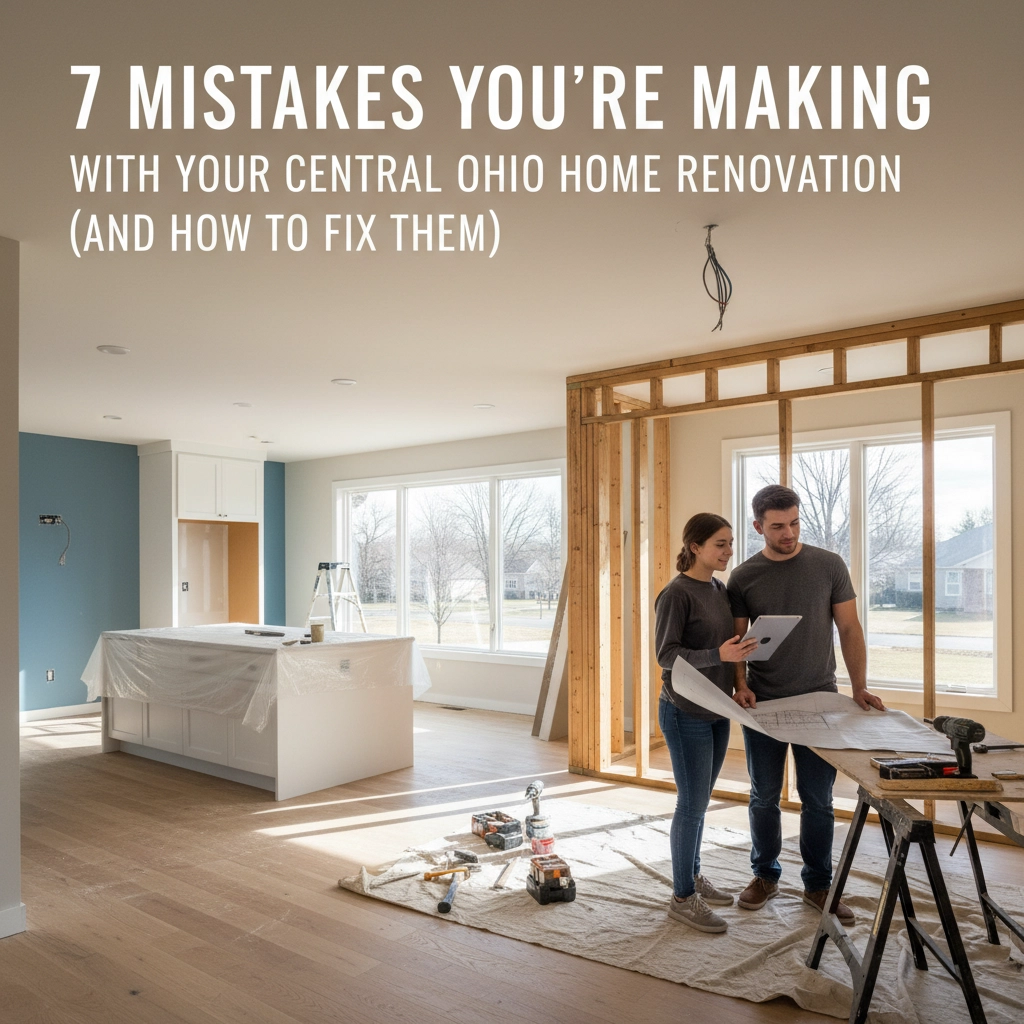 7 Mistakes You're Making with Your Central Ohio Home Renovation (and How to Fix Them)