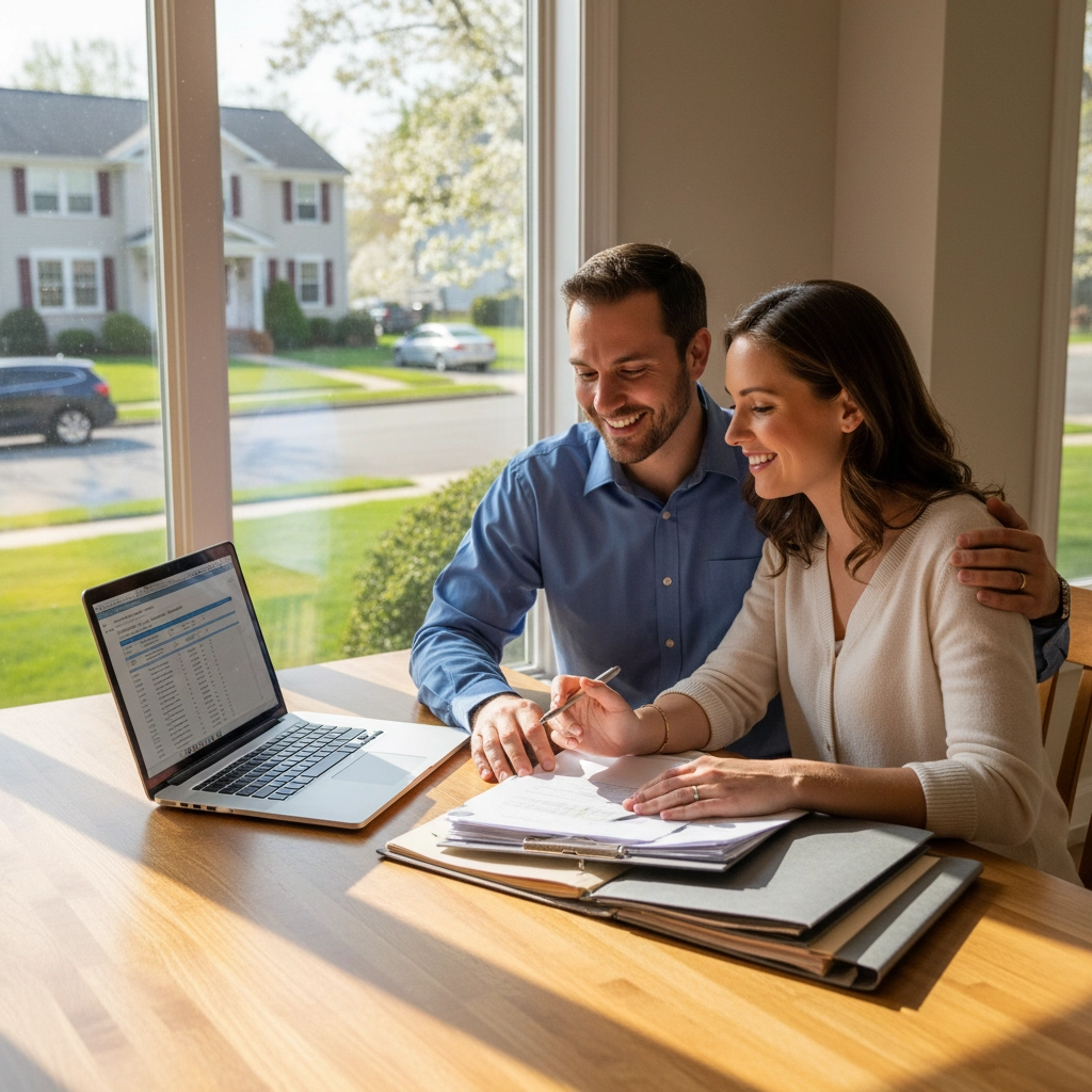 Image depicting a stable suburban neighborhood in South Jersey, symbolizing local housing market resilience. Image depicting a stable suburban neighborhood in South Jersey, symbolizing local housing market resilience.