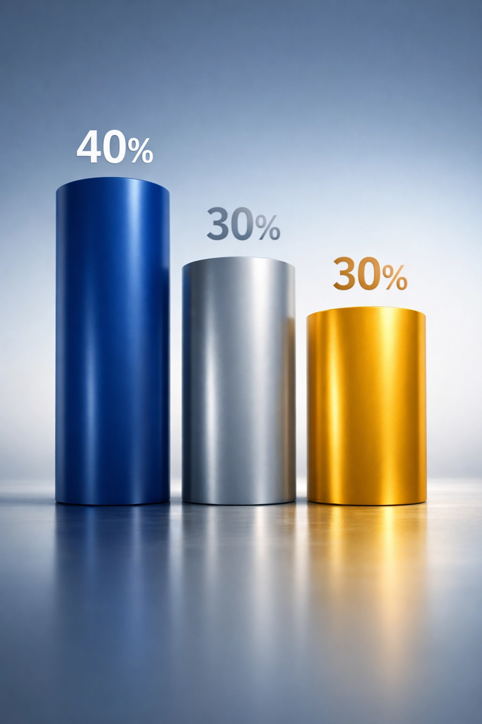 40/30/30 portfolio allocation model with stocks, bonds, and alternative investments