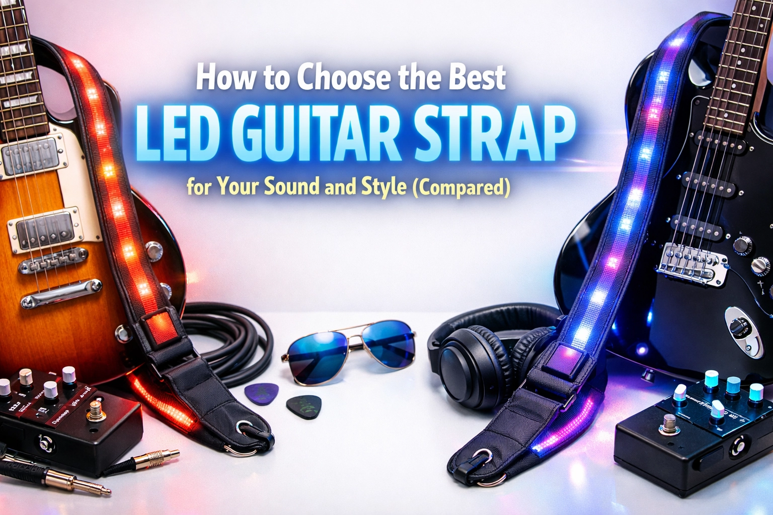 [HERO] How to Choose the Best LED Guitar Strap for Your Sound and Style (Compared)