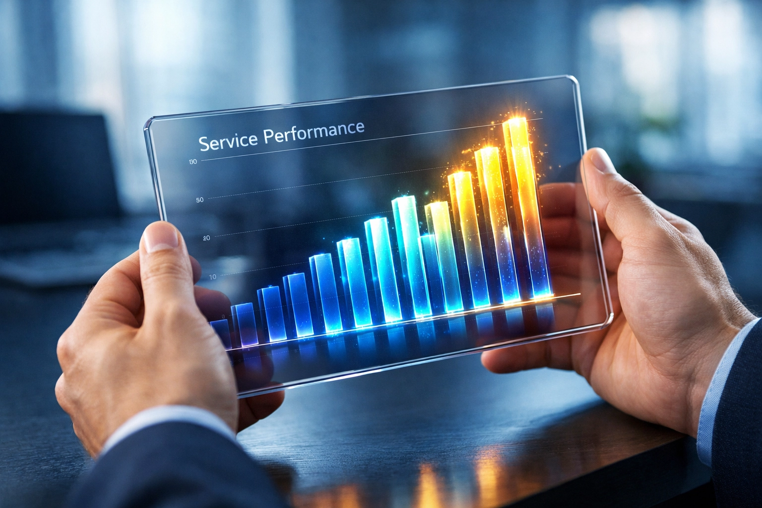 Comparison of high-margin versus low-margin business services