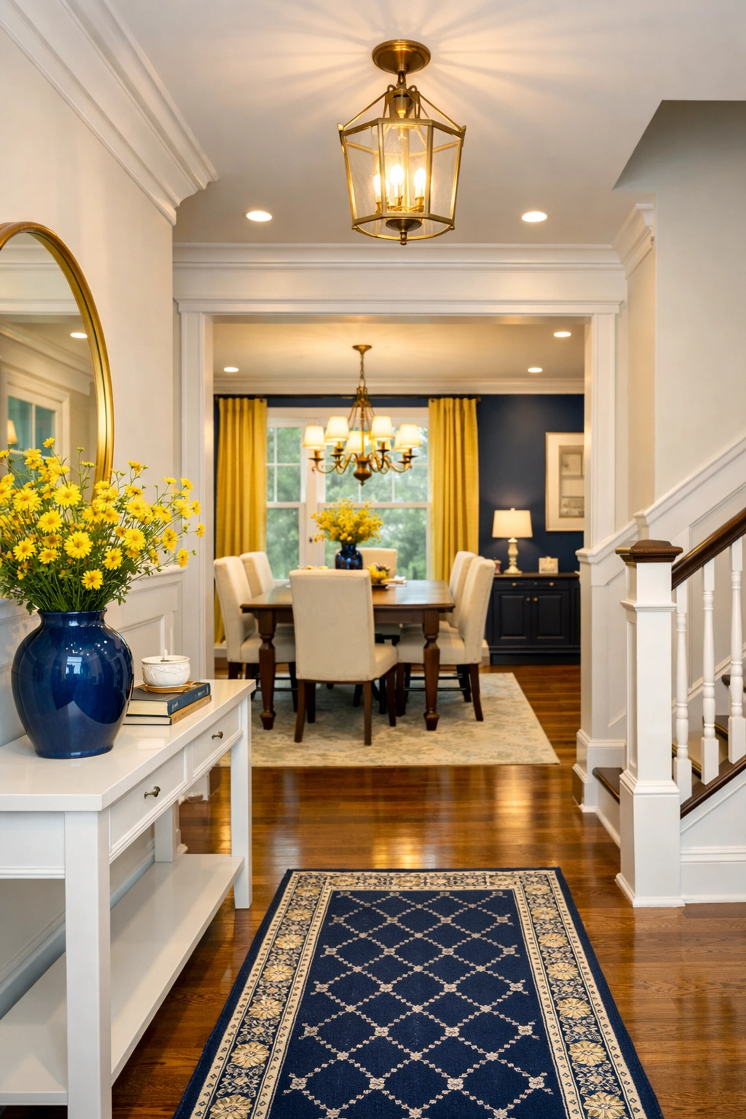 Clean and bright Groton home entryway ready for move-in after professional cleaning services.