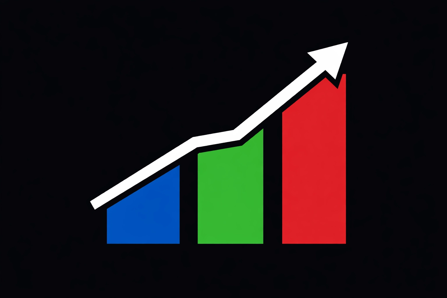 Geometric chart showing scaled profits and ROI from bulk vintage clothing and clothing bales UK.
