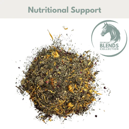 Premium herbal blend for horses