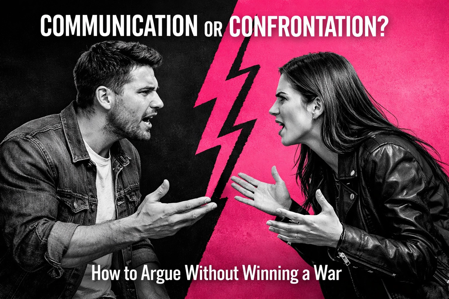 [HERO] Communication or Confrontation? How to Argue Without Winning a War