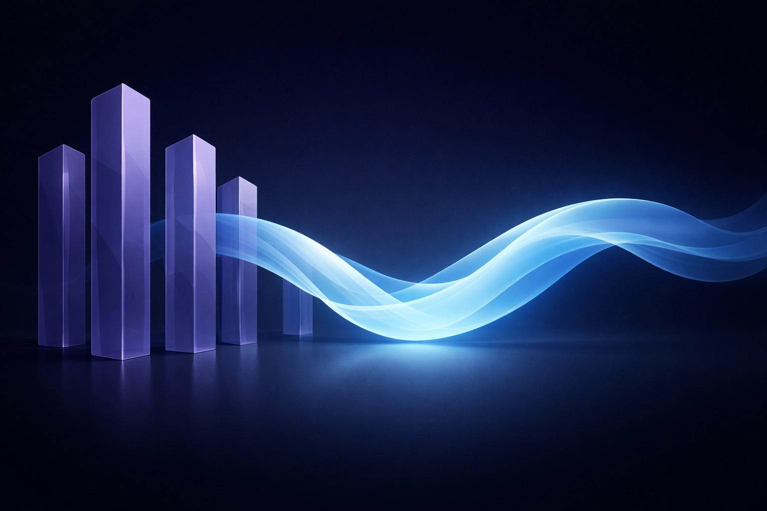 Abstract art showing workplace flexibility and remote work as a human-centered reasonable accommodation.