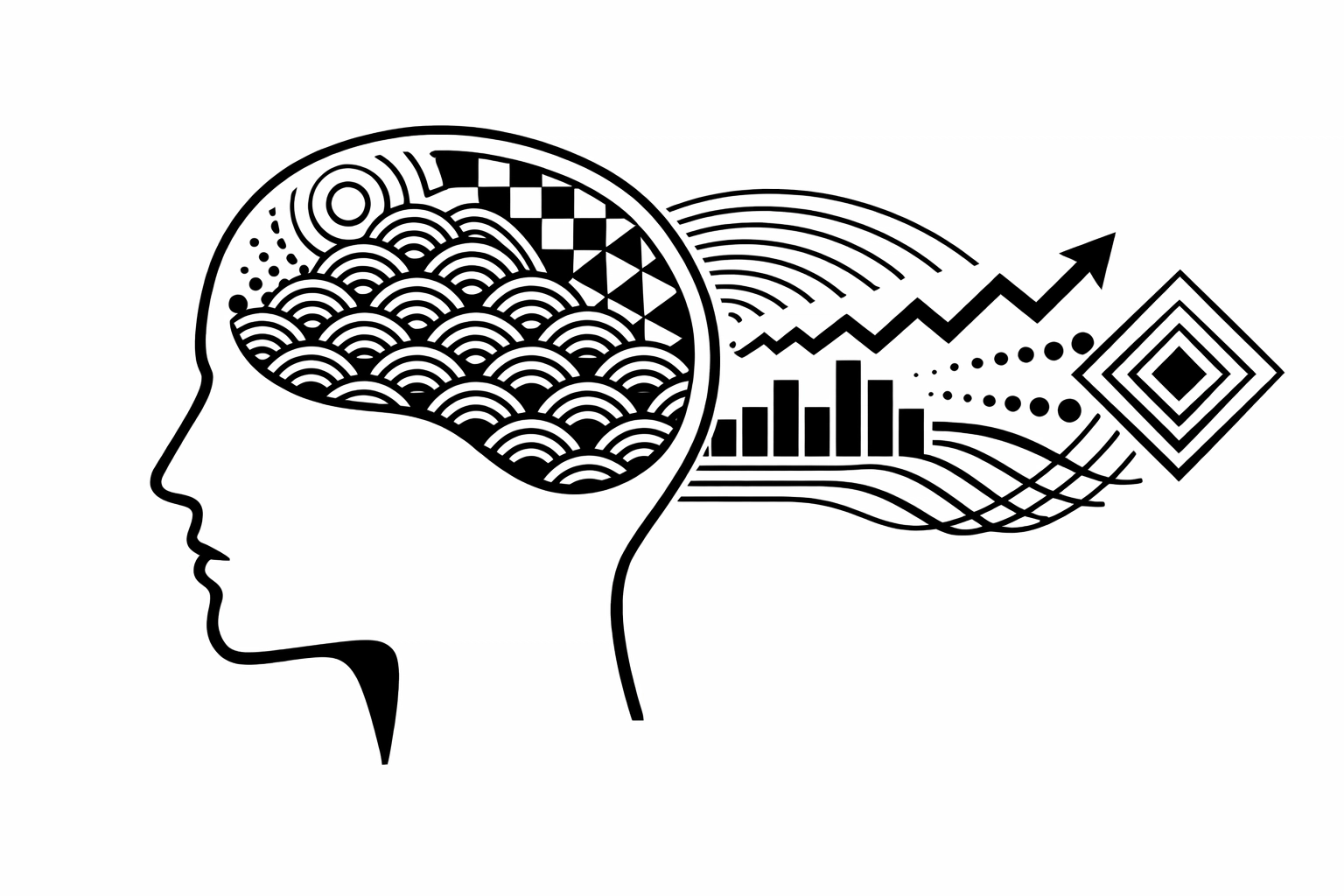 Pattern recognition in leadership: brain processing business trends and predictive thinking