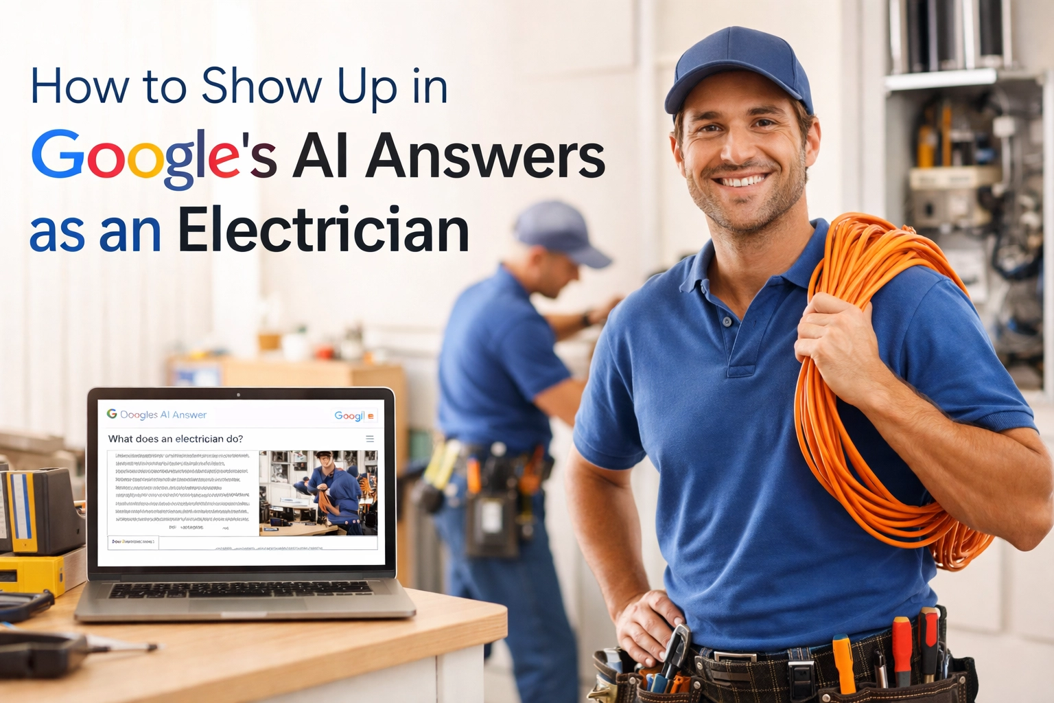 How to Show Up in Google's AI Answers as an Electrician