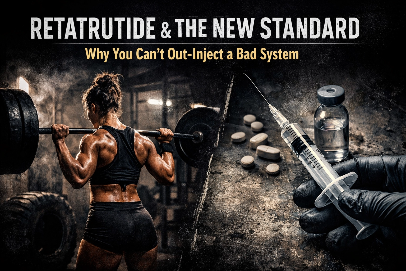 Retatrutide & The New Standard: Why You Can't Out-Inject a Bad System
